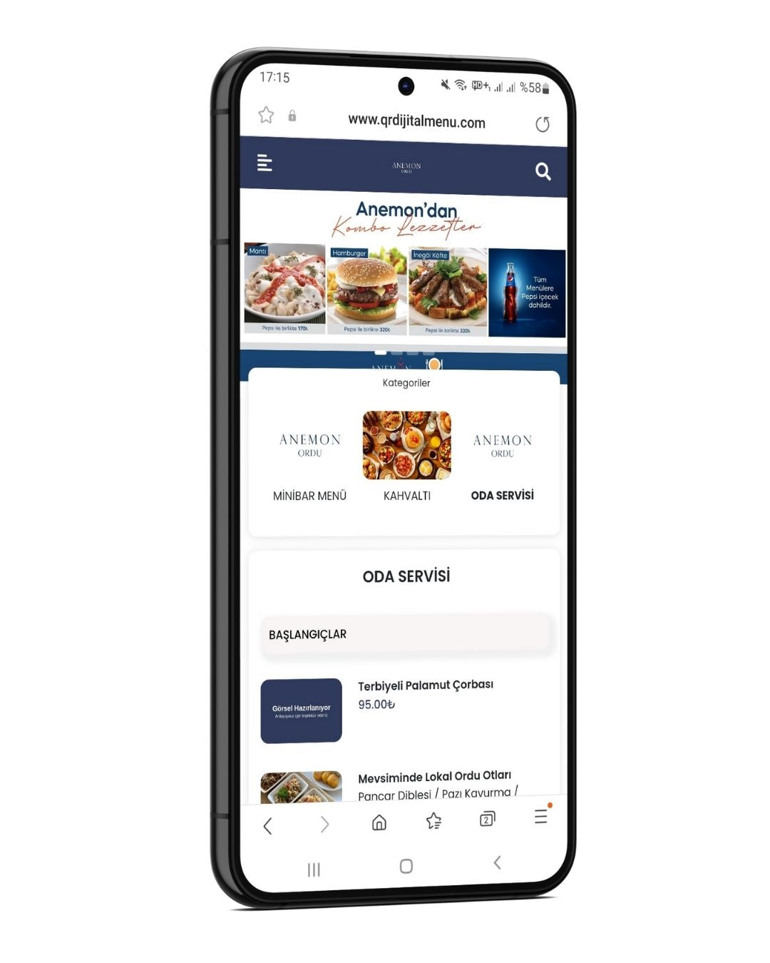 QR Menü Yazılımı